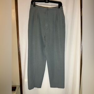 Gray Pleated Trousers for women by Haggar Classics